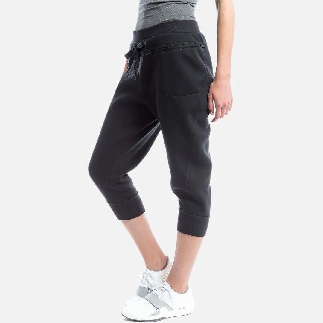 adidas by Stella McCartney Studio 3/4 Sweatpants - Black