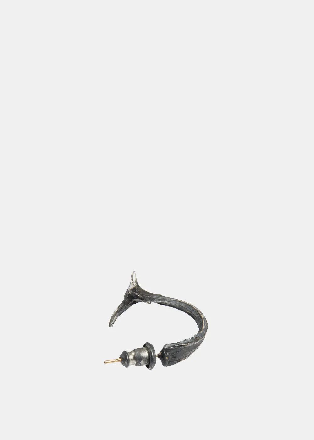 Black Antler Earring