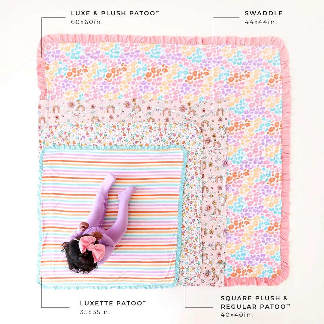 Claudia & Calais Reversible Quilted Patoo Blanket