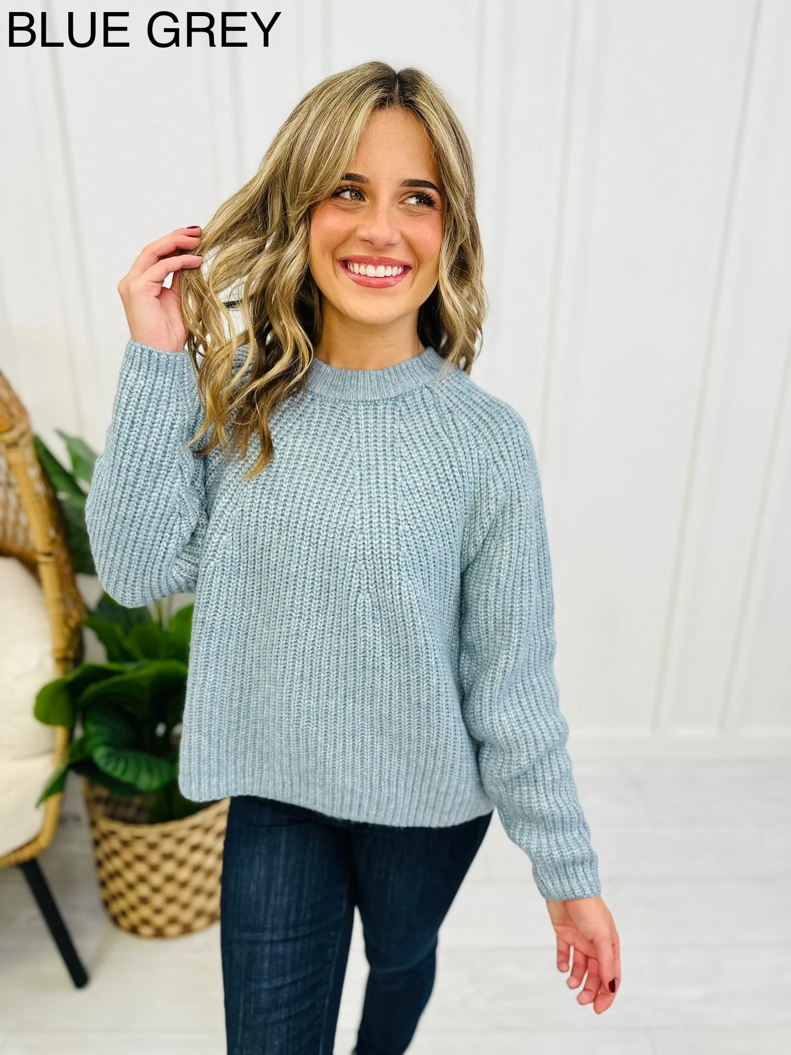 DOORBUSTER! Going With The Flow Of Things Sweater- Multiple Colors!