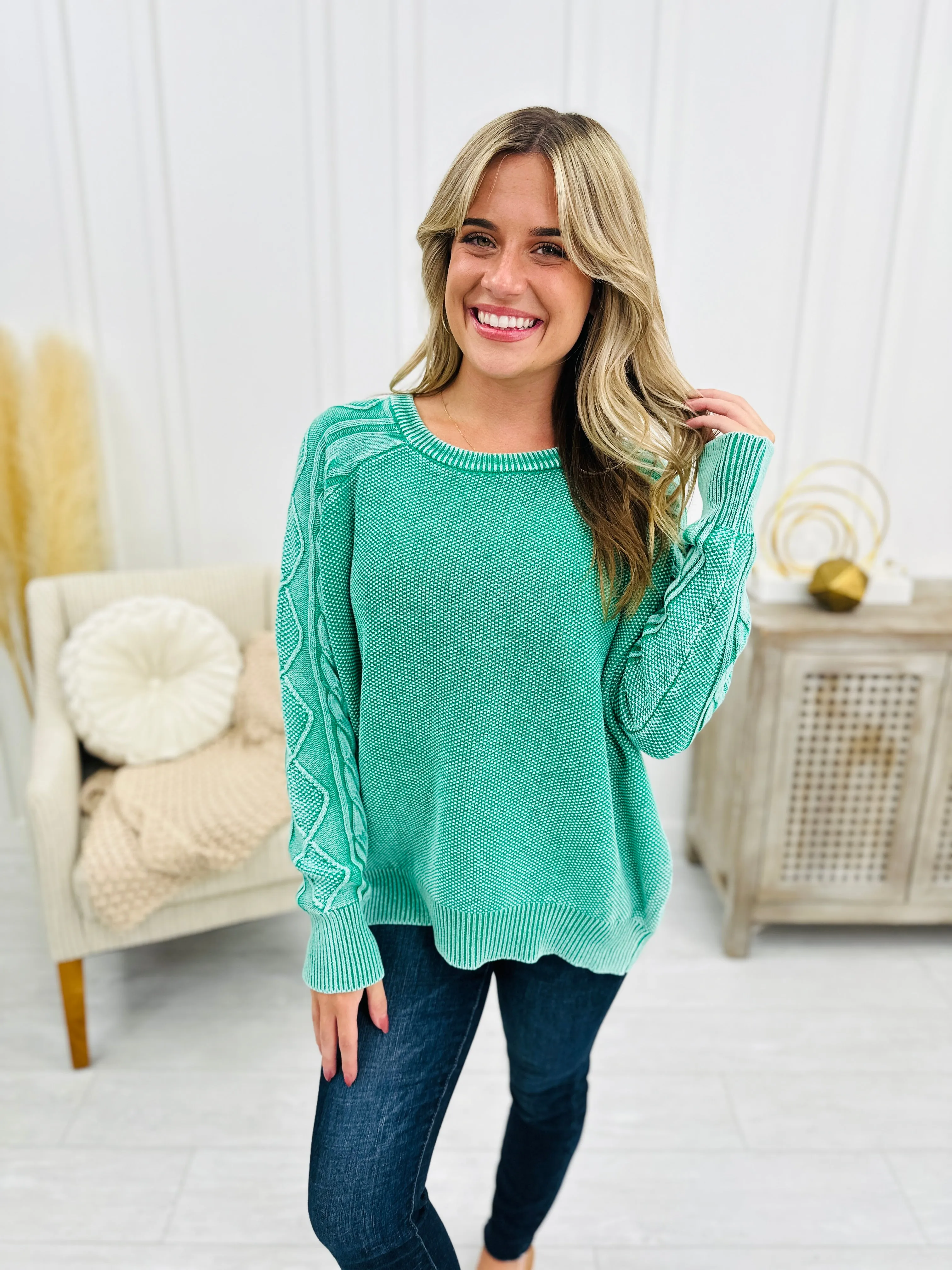 DOORBUSTER! Resisting My Charms Sweater- Multiple Colors!