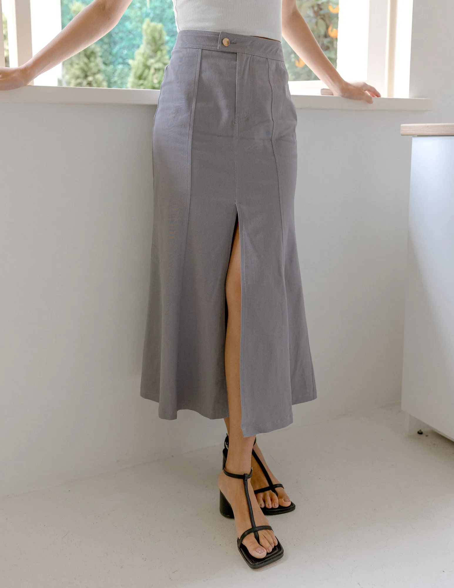 Elise Skirt in Grey