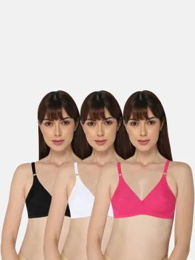 Naidu Hall Knitwear-Bra Special Combo Pack - Charmi - C38