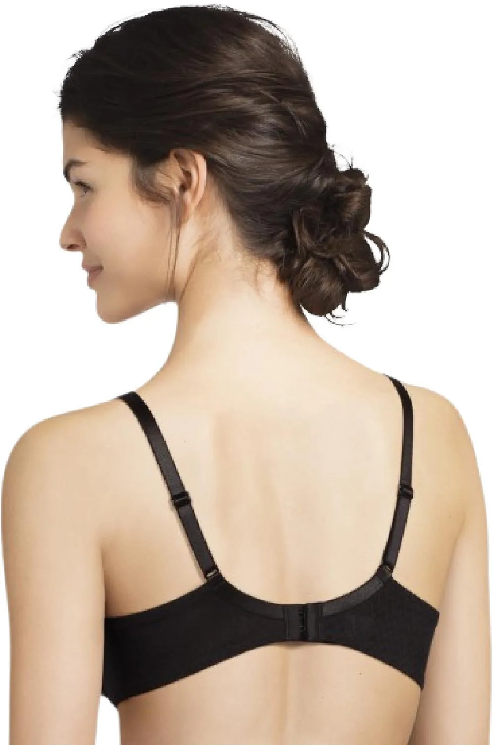 Passionata Manhattan Plunge T-Shirt Bra, Black (P48D9)