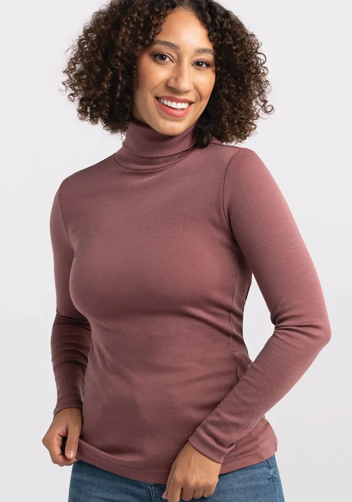 Peyton Turtleneck - Wild Ginger