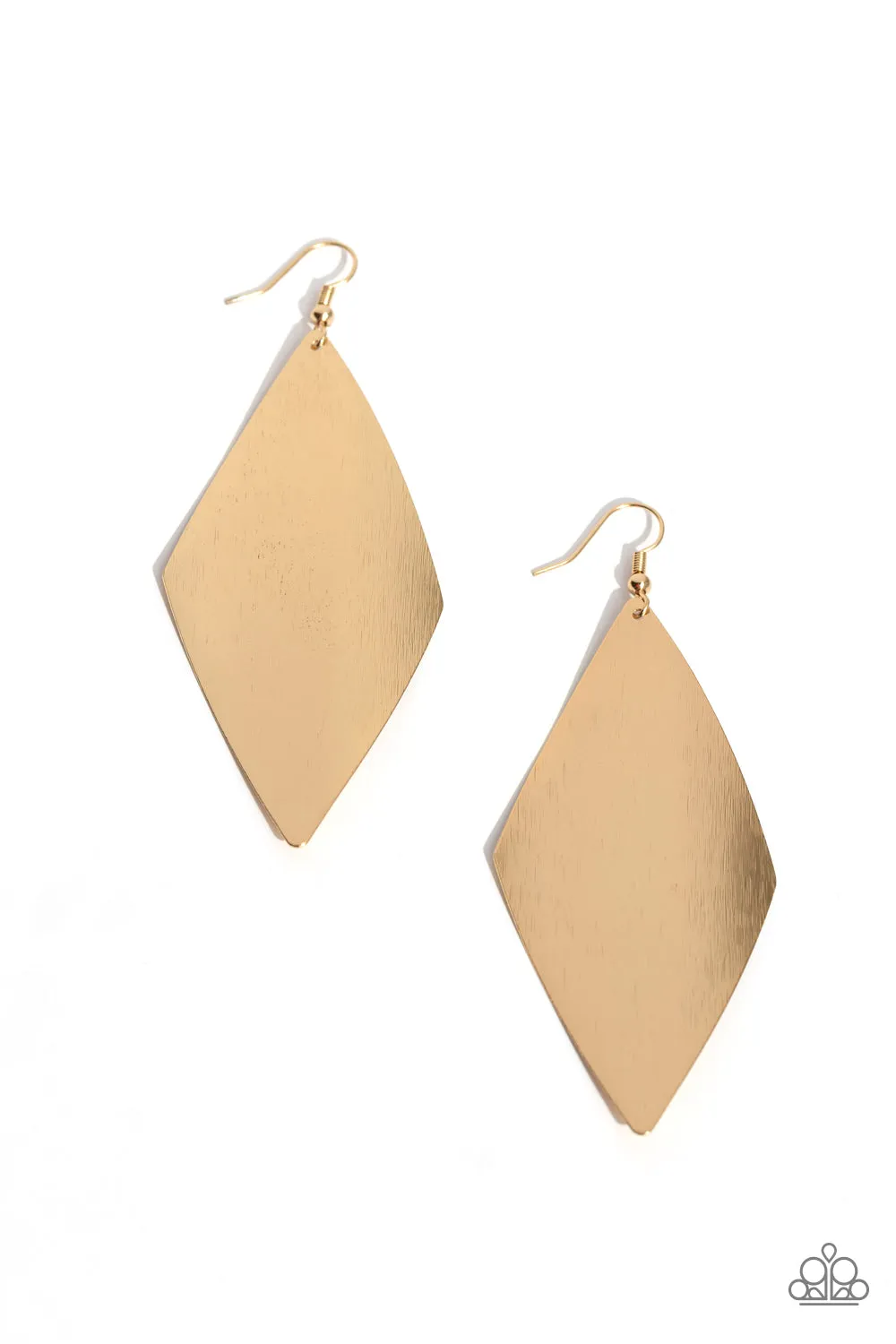 Retro Rally Gold-Earrings