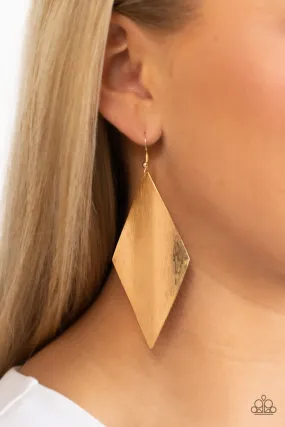 Retro Rally Gold-Earrings