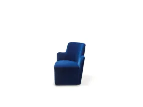 Velour Small Armchair